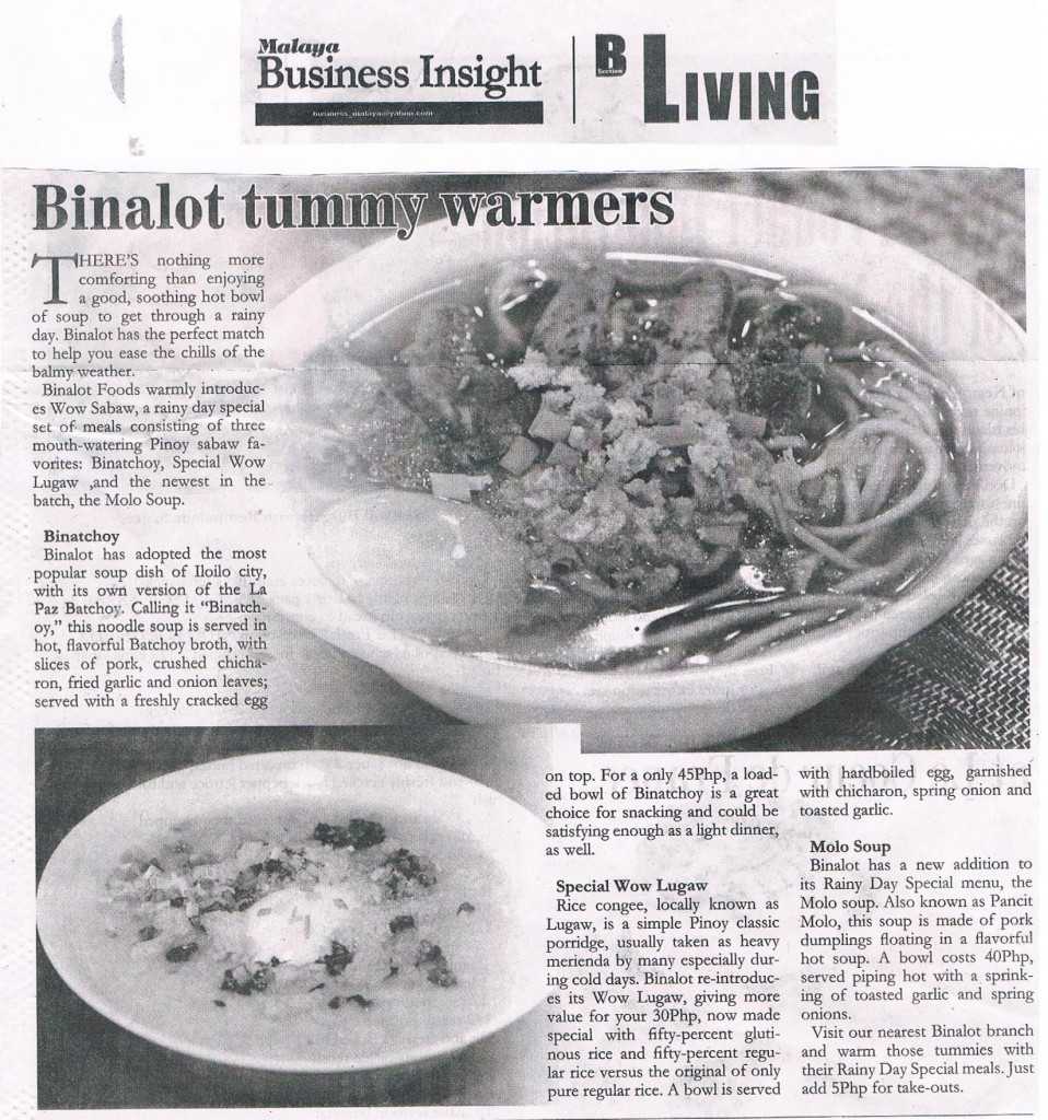 xBinalot tummy warmers, August 15, 2013, Malaya