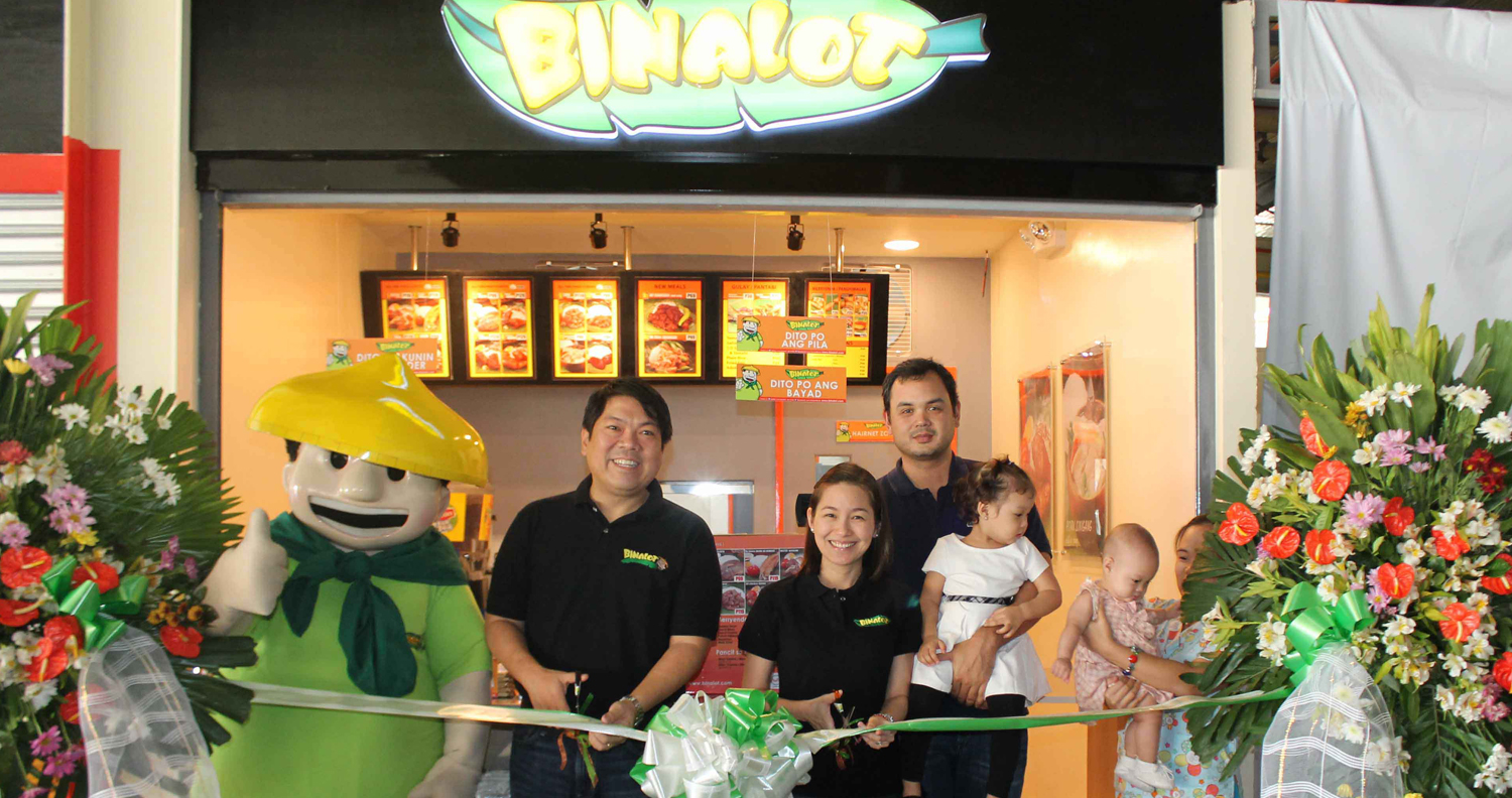 OPENING OF BINALOT NUVALI STA. ROSA, LAGUNA (January 15, 2016) Binalot Fiesta Foods