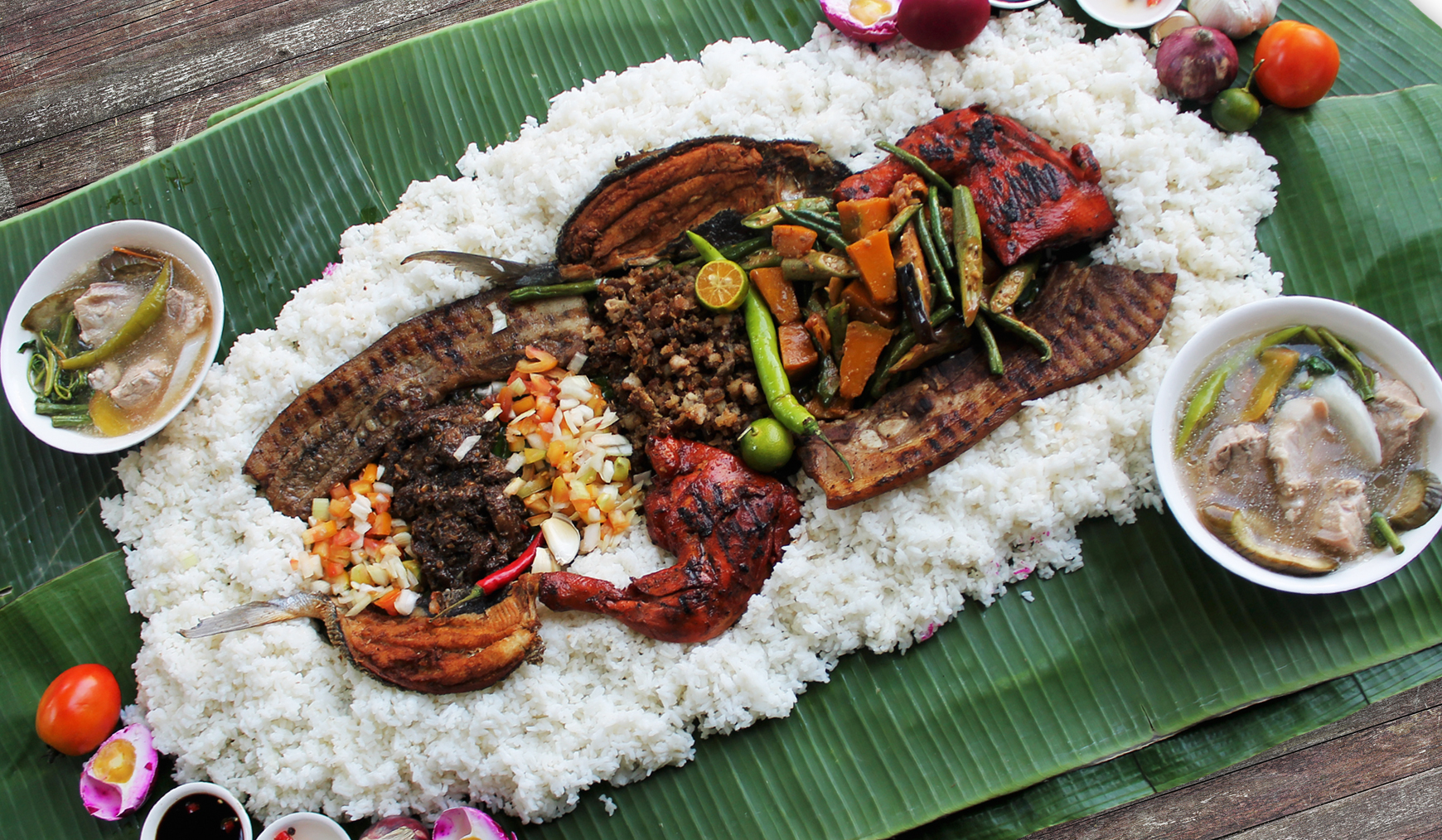 Your Guide to Boodle Fight Restaurants in Metro Manila Binalot Fiesta